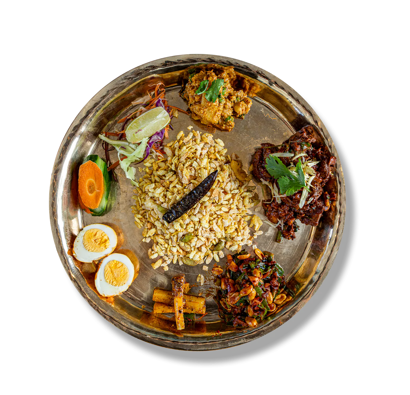 Newari Khaja Set at Falcha Town Hall